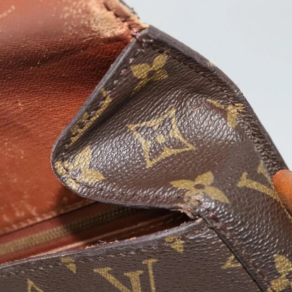 LOUIS VUITTON Monogram Monogram Saint Cloud GM Shoulder Bag M51242 Auth 129315 - Picture 10 of 16